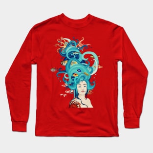 Rococo: The Mermaid Long Sleeve T-Shirt